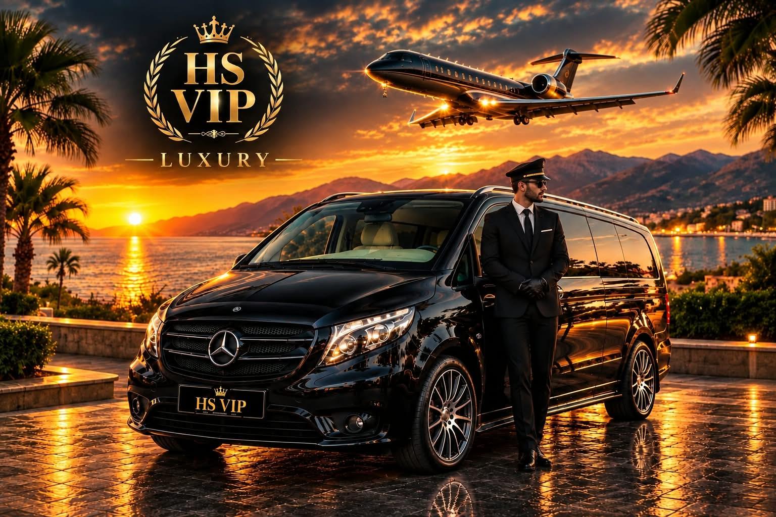 HS VIP transfer aracı ve VIP araç içi
